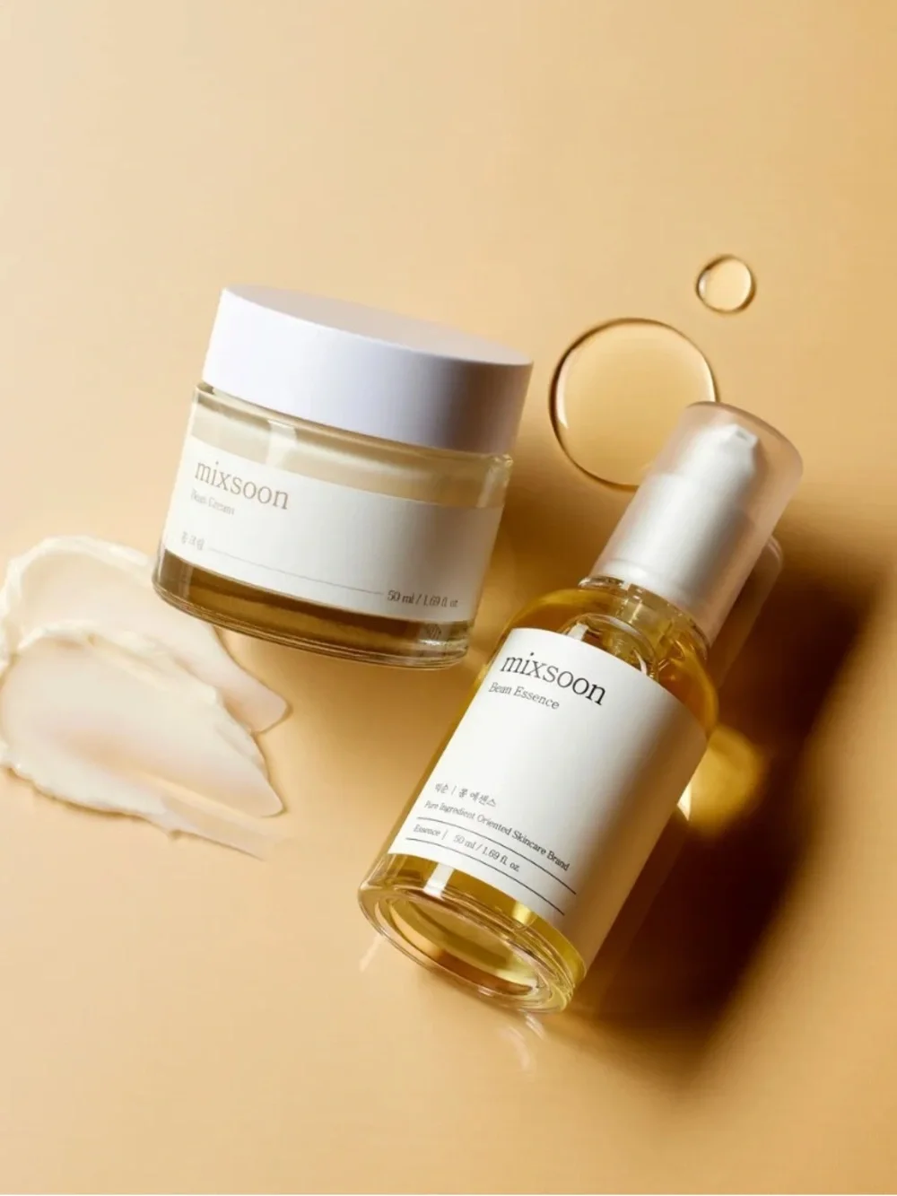 mixsoon Bean Glass Skin Duo / Bean Essence 50ml + Bean Cream 50ml